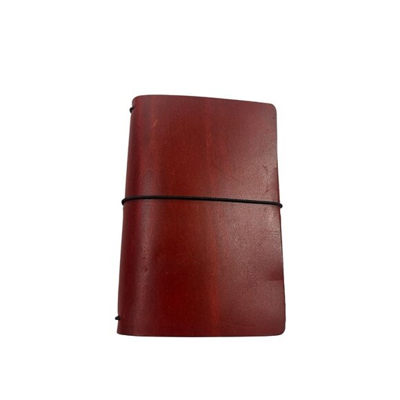 Chic Sparrow Genuine Leather Travelers Notebook 4”x 6” - Picture 1 of 4